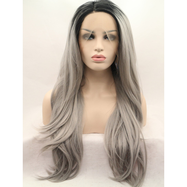 Amazing Synthetic 27 Inches Good Quality Lace Front Wigs