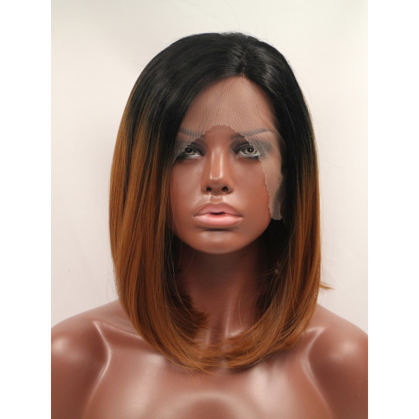 Synthetic 12 Inches Colorful Quality Lace Front Wigs